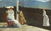 Winslow Homer, The Croquet Match (mk44)